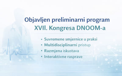 Preliminarni program XVII. Kongresa DNOOM-a